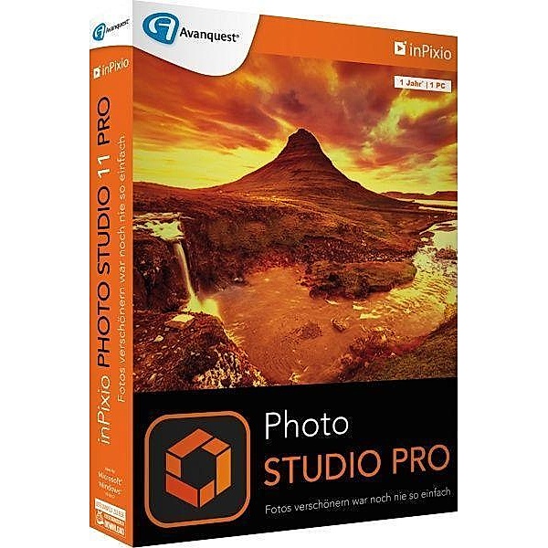 inPixio Photo Studio 11 Professional (Code in a Bo