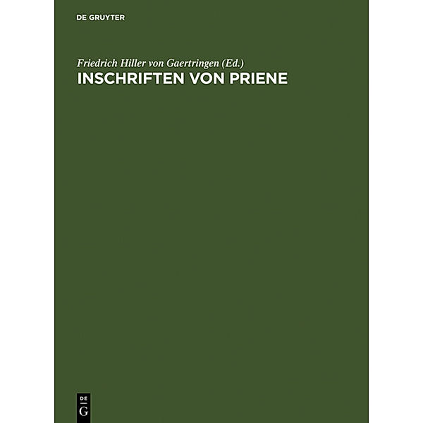 Inschriften von Priene