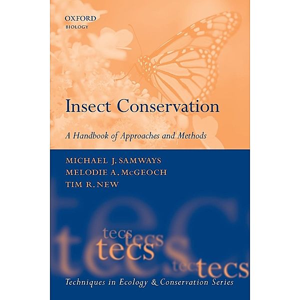 Insect Conservation, Michael J. Samways, Melodie A. McGeoch, Tim R. New