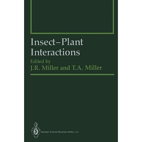 Insect-Plant Interactions / Springer Series in Experimental Entomology