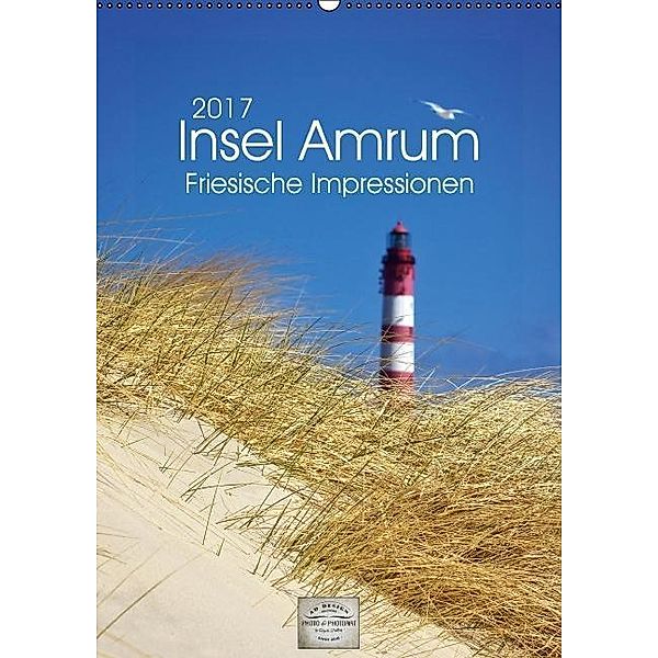 Insel Amrum - Friesische Impressionen (Wandkalender 2017 DIN A2 hoch), Angela Dölling