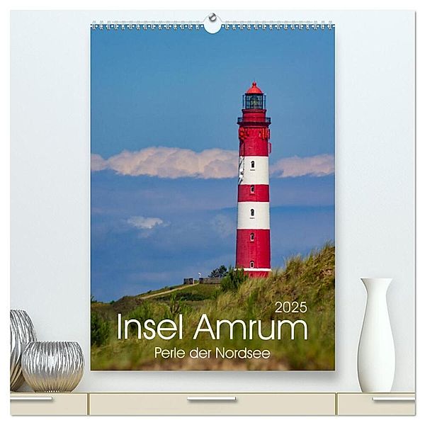Insel Amrum (hochwertiger Premium Wandkalender 2025 DIN A2 hoch), Kunstdruck in Hochglanz, Calvendo, AD DESIGN Photo + PhotoArt, Angela Dölling