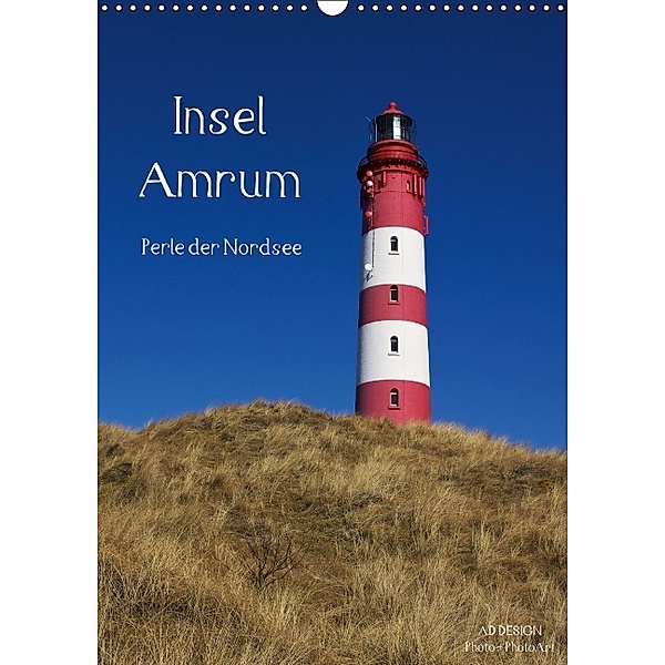 Insel Amrum (Wandkalender 2014 DIN A3 hoch), Angela Dölling