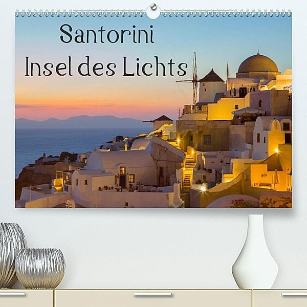 Insel des Lichts - Santorini (Premium, hochwertiger DIN A2 Wandkalender 2023, Kunstdruck in Hochglanz), Thomas Klinder
