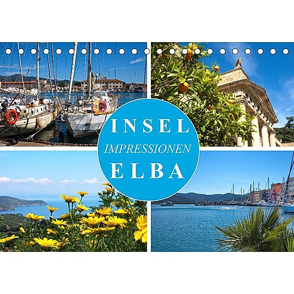 Insel Elba Impressionen (Tischkalender 2023 DIN A5 quer), Walter J. Richtsteig