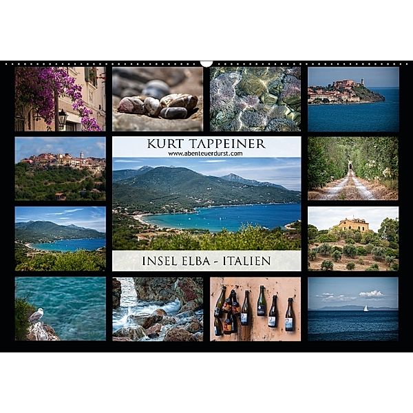 Insel Elba - Italien (Wandkalender 2014 DIN A2 quer), Kurt Tappeiner