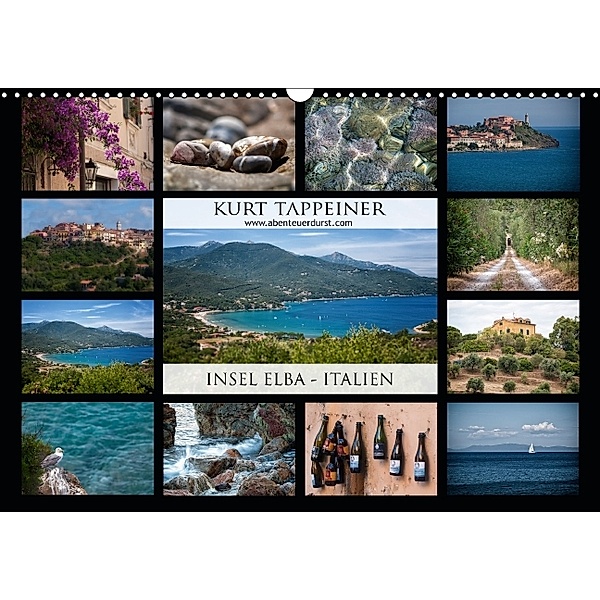 Insel Elba - Italien (Wandkalender 2014 DIN A3 quer), Kurt Tappeiner