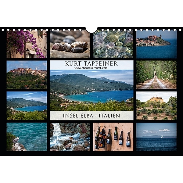 Insel Elba - Italien (Wandkalender 2014 DIN A4 quer), Kurt Tappeiner