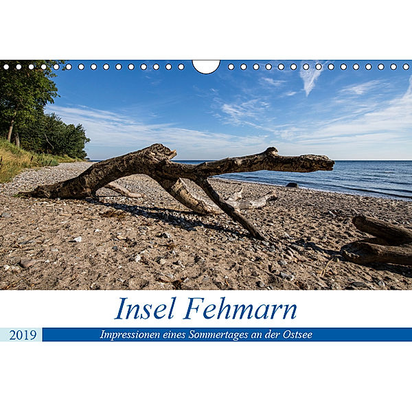 Insel Fehmarn - Impressionen eines Sommertages an der Ostsee (Wandkalender 2019 DIN A4 quer), Lutz Peter