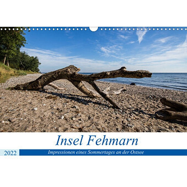 Insel Fehmarn - Impressionen eines Sommertages an der Ostsee (Wandkalender 2022 DIN A3 quer), Lutz Peter