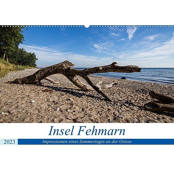 Insel Fehmarn - Impressionen eines Sommertages an der Ostsee (Wandkalender 2023 DIN A2 quer), Lutz Peter