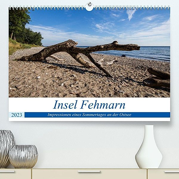 Insel Fehmarn - Impressionen eines Sommertages an der Ostsee (Premium, hochwertiger DIN A2 Wandkalender 2023, Kunstdruck, Lutz Peter