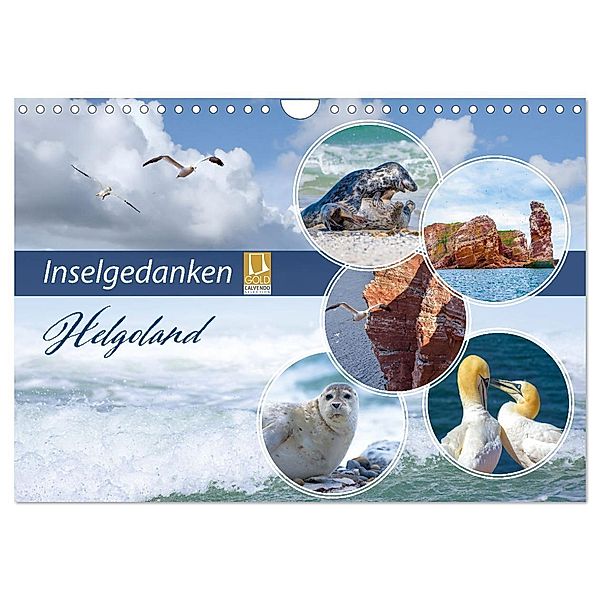 Insel Gedanken (Wandkalender 2024 DIN A4 quer), CALVENDO Monatskalender, Astrid Ziemer