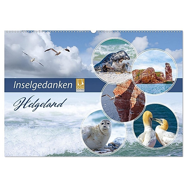 Insel Gedanken (Wandkalender 2025 DIN A2 quer), CALVENDO Monatskalender, Calvendo, Astrid Ziemer