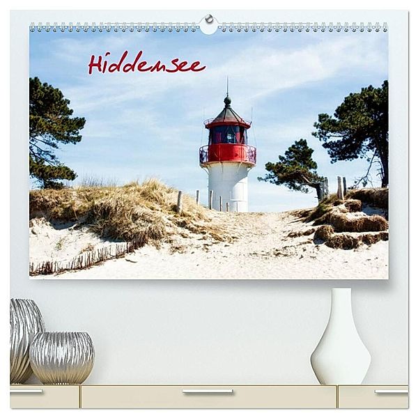 Insel Hiddensee (hochwertiger Premium Wandkalender 2024 DIN A2 quer), Kunstdruck in Hochglanz, Claudia Möckel / Lucy L!u