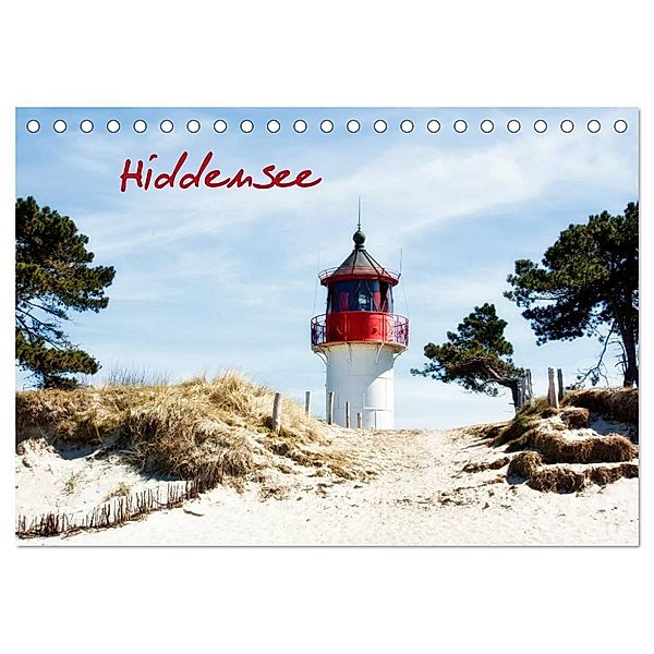 Insel Hiddensee (Tischkalender 2024 DIN A5 quer), CALVENDO Monatskalender, Claudia Möckel / Lucy L!u