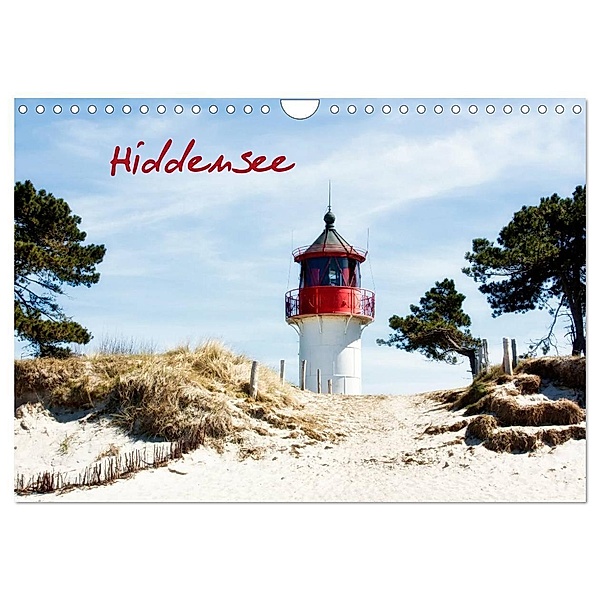 Insel Hiddensee (Wandkalender 2024 DIN A4 quer), CALVENDO Monatskalender, Claudia Möckel / Lucy L!u