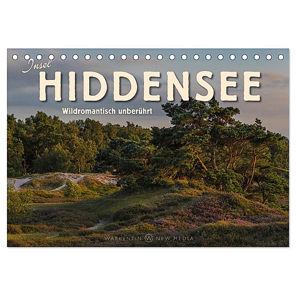 Insel Hiddensee - Wildromantisch unberührt (Tischkalender 2025 DIN A5 quer), CALVENDO Monatskalender, Calvendo, Karl H. Warkentin