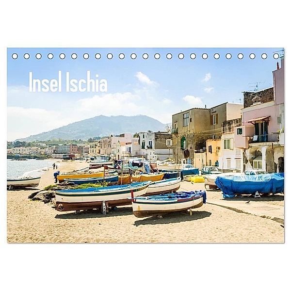Insel Ischia (Tischkalender 2024 DIN A5 quer), CALVENDO Monatskalender, Alessandro Tortora