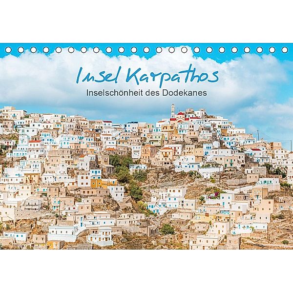 Insel Karpathos - Inselschönheit des Dodekanes (Tischkalender 2021 DIN A5 quer), Thomas / Jastram, Elisabeth Jastram