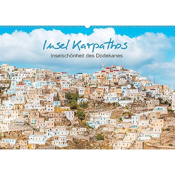 Insel Karpathos - Inselschönheit des Dodekanes (Wandkalender 2023 DIN A2 quer), Thomas / Jastram, Elisabeth Jastram