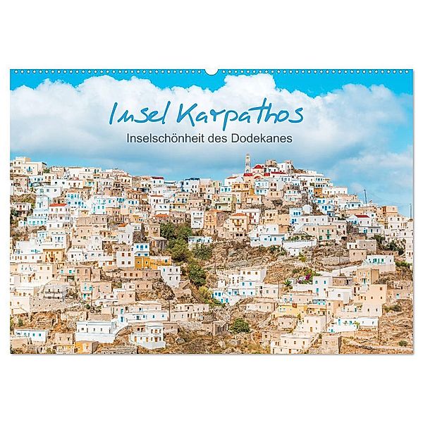 Insel Karpathos - Inselschönheit des Dodekanes (Wandkalender 2024 DIN A2 quer), CALVENDO Monatskalender, Thomas / Jastram, Elisabeth Jastram