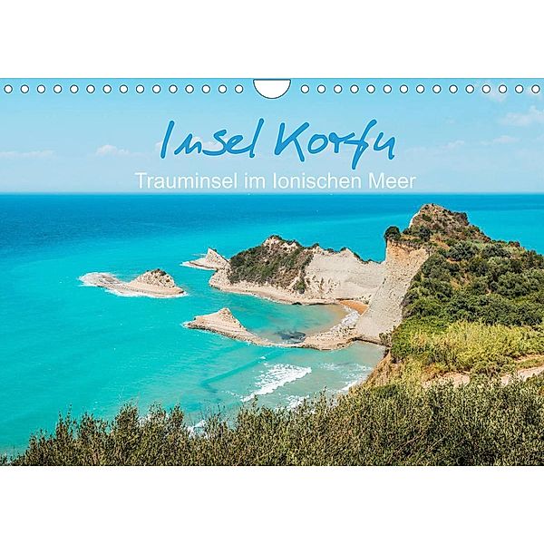 Insel Korfu - Trauminsel im Ionischen Meer (Wandkalender 2022 DIN A4 quer), Thomas / Jastram, Elisabeth Jastram