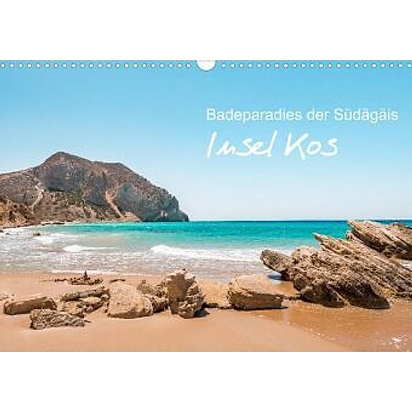 Insel Kos - Badeparadies der Südägäis (Wandkalender 2021 DIN A3 quer), Thomas / Jastram, Elisabeth Jastram