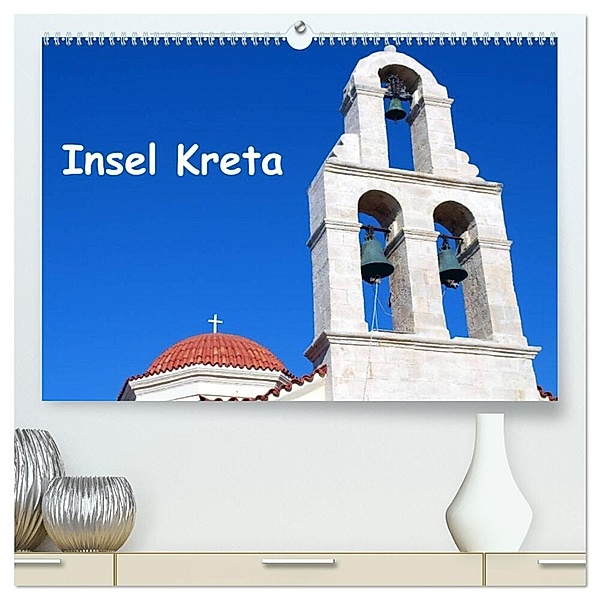 Insel Kreta (hochwertiger Premium Wandkalender 2024 DIN A2 quer), Kunstdruck in Hochglanz, Peter Schneider