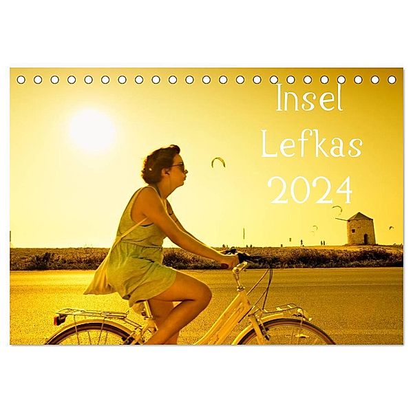 Insel Lefkas (Tischkalender 2024 DIN A5 quer), CALVENDO Monatskalender, Alessandro Tortora - www.aroundthelight.com
