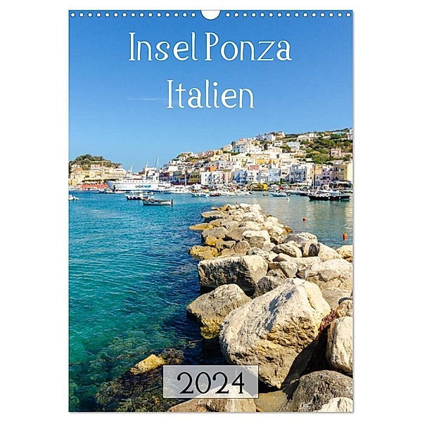 Insel Ponza - Italien (Wandkalender 2024 DIN A3 hoch), CALVENDO Monatskalender, Alessandro Tortora