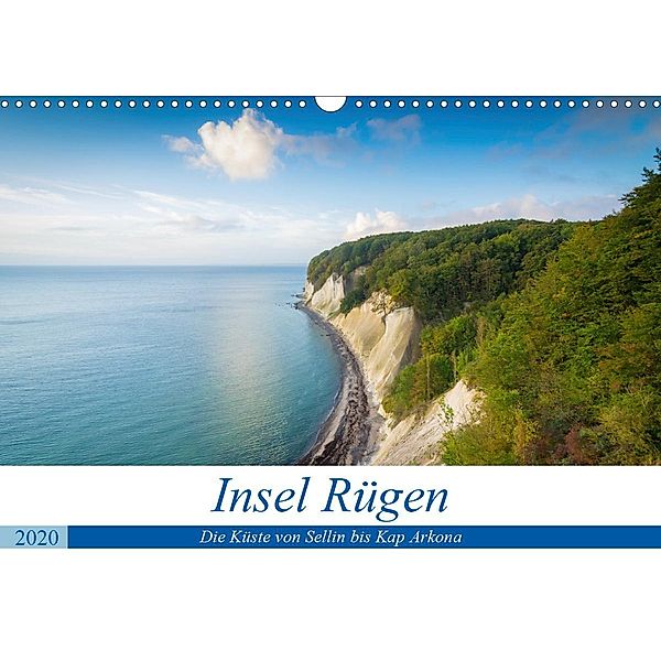 Insel Rügen - Die Küste von Sellin bis Kap Arkona (Wandkalender 2020 DIN A3 quer), Martin Wasilewski