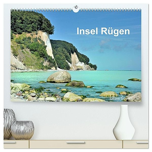 Insel Rügen (hochwertiger Premium Wandkalender 2024 DIN A2 quer), Kunstdruck in Hochglanz, Sabine Schmidt