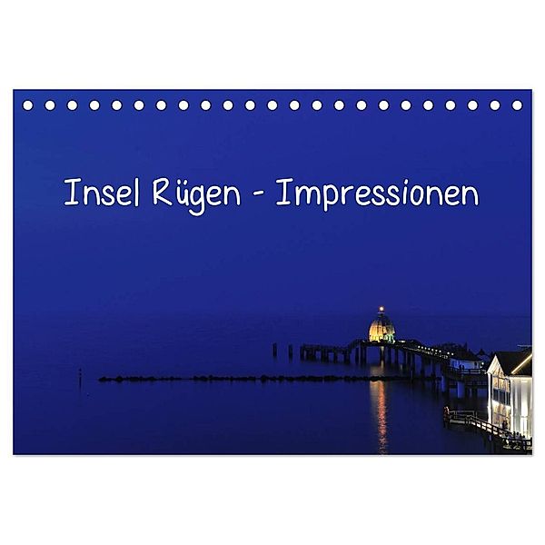 Insel Rügen - Impressionen (Tischkalender 2025 DIN A5 quer), CALVENDO Monatskalender, Calvendo, Friedrich Pries