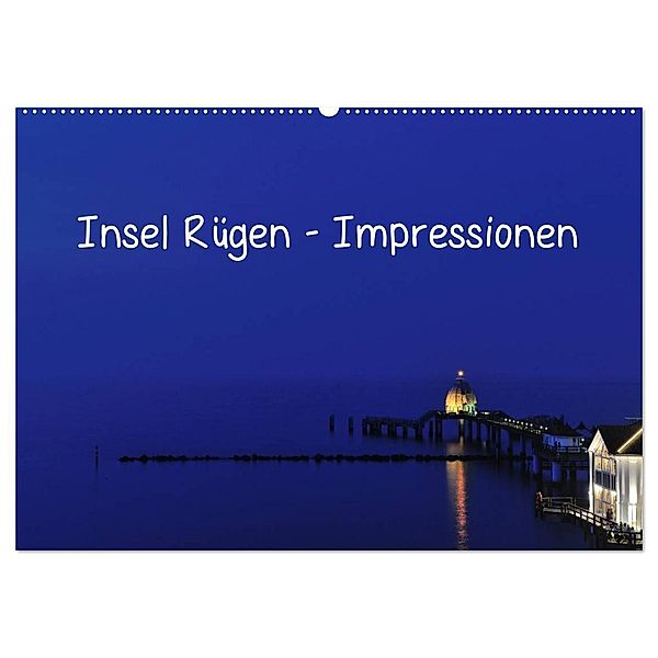 Insel Rügen - Impressionen (Wandkalender 2024 DIN A2 quer), CALVENDO Monatskalender, Friedrich Pries