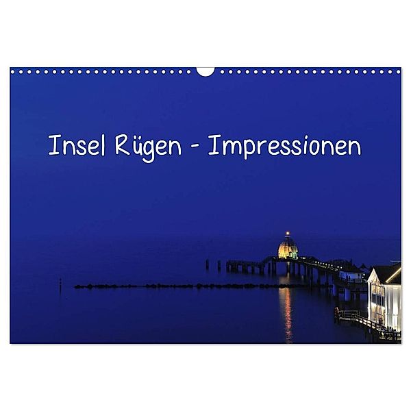Insel Rügen - Impressionen (Wandkalender 2024 DIN A3 quer), CALVENDO Monatskalender, Friedrich Pries