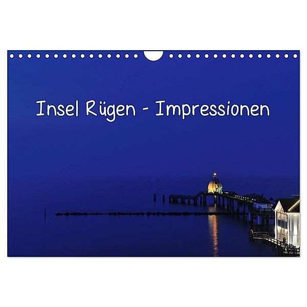 Insel Rügen - Impressionen (Wandkalender 2024 DIN A4 quer), CALVENDO Monatskalender, Friedrich Pries