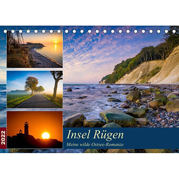 Insel Rügen - Meine wilde Ostsee-Romanze (Tischkalender 2022 DIN A5 quer), Martin Wasilewski