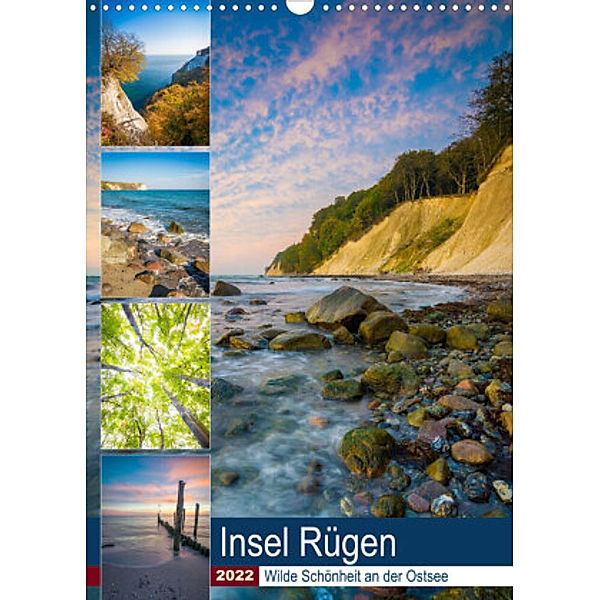 Insel Rügen - Wilde Schönheit an der Ostsee (Wandkalender 2022 DIN A3 hoch), Martin Wasilewski