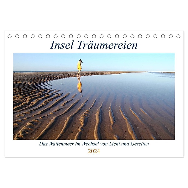 Insel Träumereien (Tischkalender 2024 DIN A5 quer), CALVENDO Monatskalender, Anja Thomssen