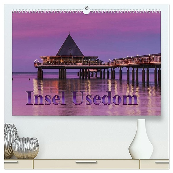 Insel Usedom (hochwertiger Premium Wandkalender 2024 DIN A2 quer), Kunstdruck in Hochglanz, Gunter Kirsch
