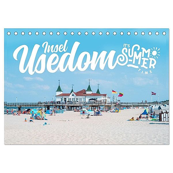 Insel Usedom - It's Summer Time (Tischkalender 2025 DIN A5 quer), CALVENDO Monatskalender, Calvendo, Gunnar Freise (lenshiker@gmail.com)