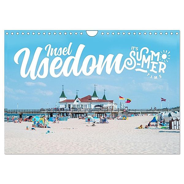 Insel Usedom - It's Summer Time (Wandkalender 2024 DIN A4 quer), CALVENDO Monatskalender, Gunnar Freise (lenshiker@gmail.com)