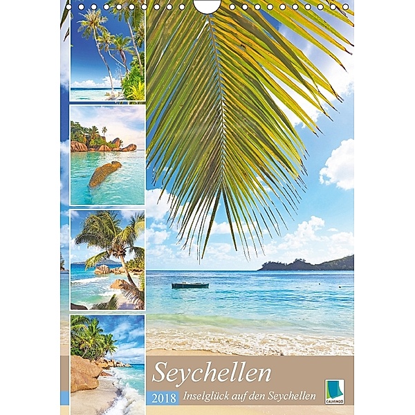 Inselglück auf den Seychellen (Wandkalender 2018 DIN A4 hoch) Dieser erfolgreiche Kalender wurde dieses Jahr mit gleiche, Calvendo