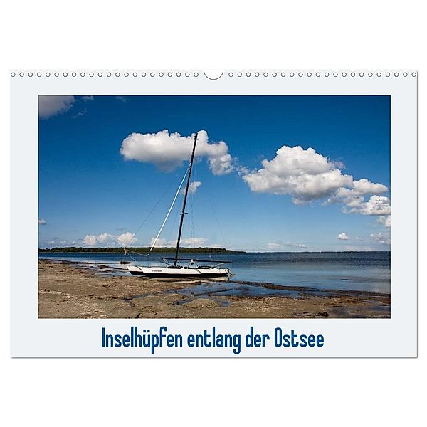 Inselhüpfen entlang der Ostsee (Wandkalender 2024 DIN A3 quer), CALVENDO Monatskalender, Klaus Prediger, Rosemarie Prediger