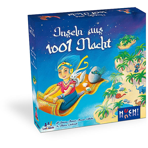 Huch Inseln aus 1001 Nacht, Antoine Bauza, Bruno Cathala