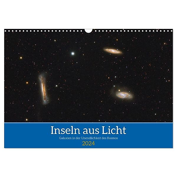 Inseln aus Licht (Wandkalender 2024 DIN A3 quer), CALVENDO Monatskalender, Harald Becher