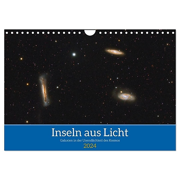 Inseln aus Licht (Wandkalender 2024 DIN A4 quer), CALVENDO Monatskalender, Harald Becher