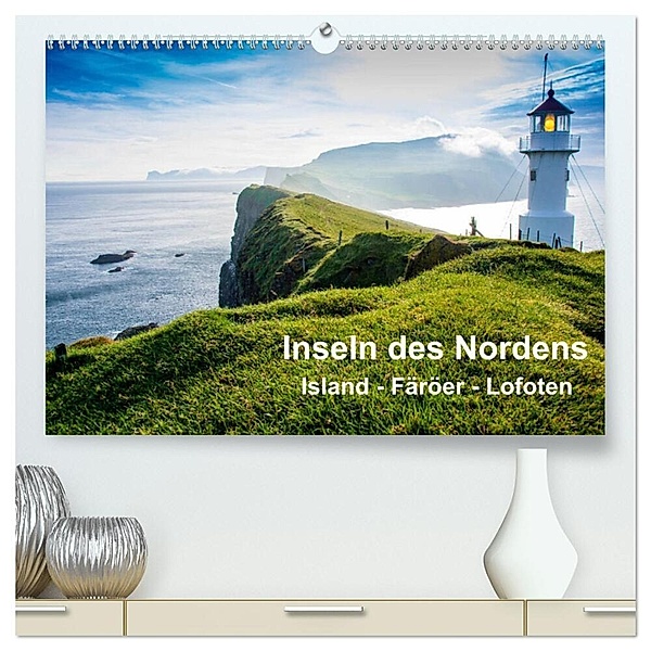 Inseln Des Nordens (hochwertiger Premium Wandkalender 2024 DIN A2 quer), Kunstdruck in Hochglanz, Sören Gelbe-Haußen