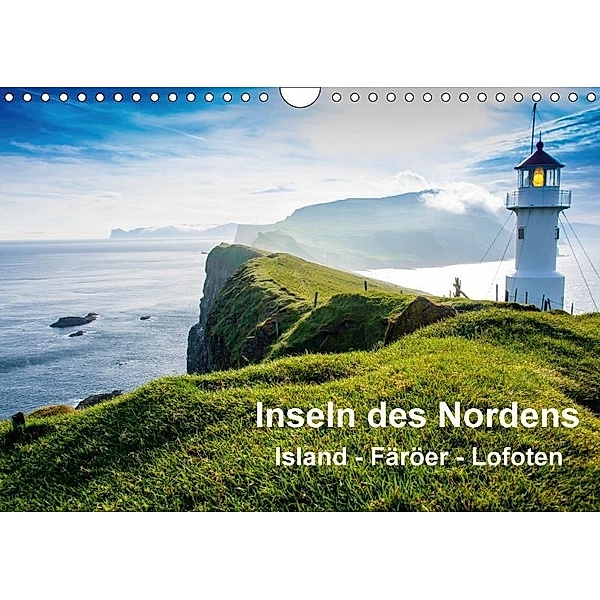 Inseln Des Nordens (Wandkalender 2017 DIN A4 quer), Sören Gelbe-Haußen